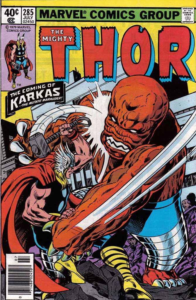 Thor #285 Newsstand Edition