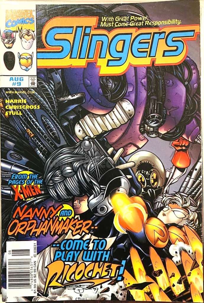 Slingers #9 Newsstand Edition