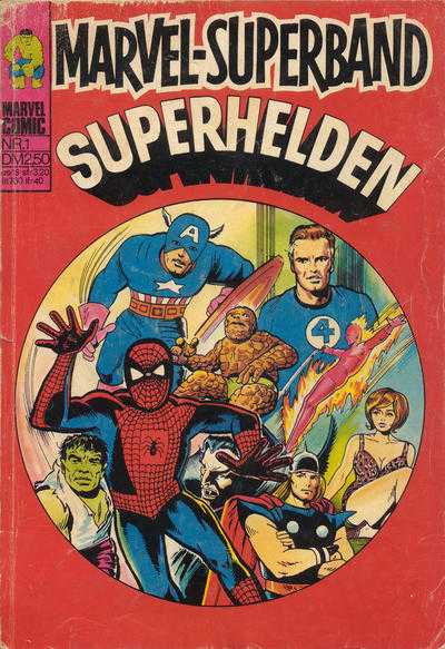 Marvel-Superband Superhelden (German Edition)