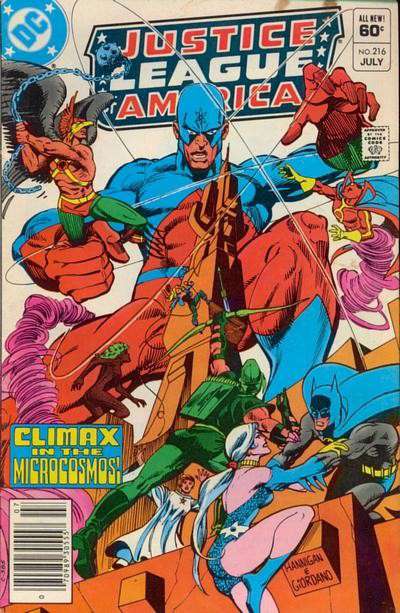Justice League of America #216 Newsstand Edition