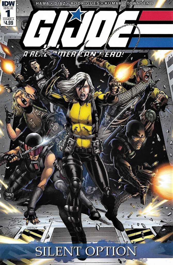 G.I. Joe, a Real American Hero—Silent Option #1 Variation A