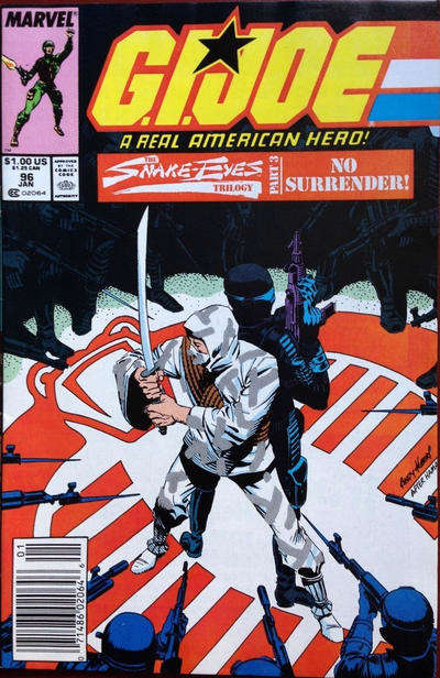 G.I. Joe, a Real American Hero #96 Newsstand Edition
