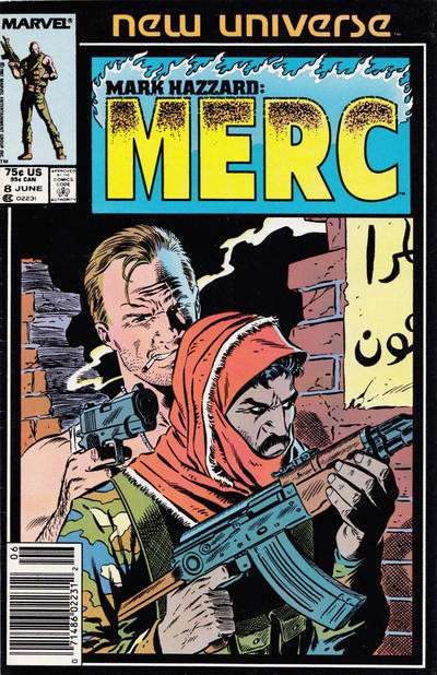 Mark Hazzard: Merc #8 Newsstand Edition