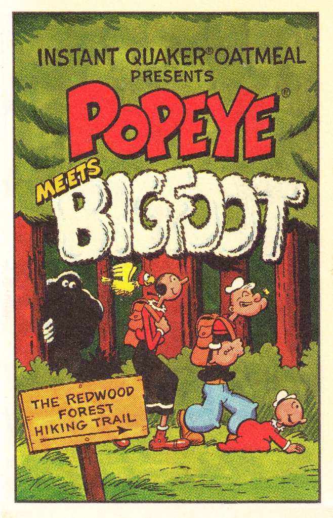Popeye Meets Bigfoot
