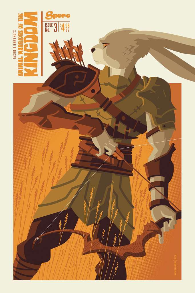 Animal Warriors of the Kingdom #3 Variation B