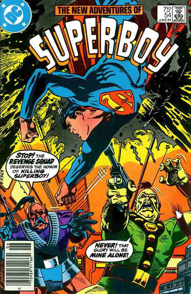 The New Adventures of Superboy #54 Newsstand Edition