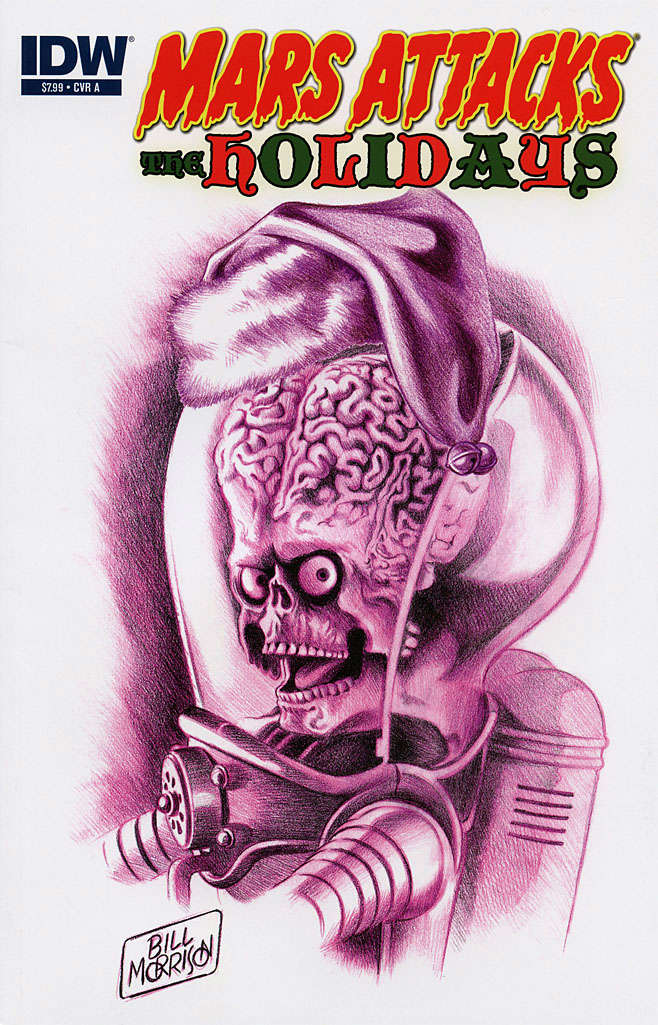 Mars Attacks (3rd Series) Holiday Special #1 Variation A