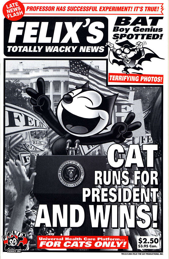 Felix the Cat Presents… Totally Wacky News 