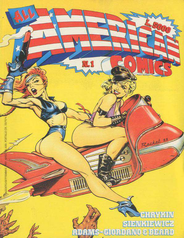 All American Comics (Comic Art)