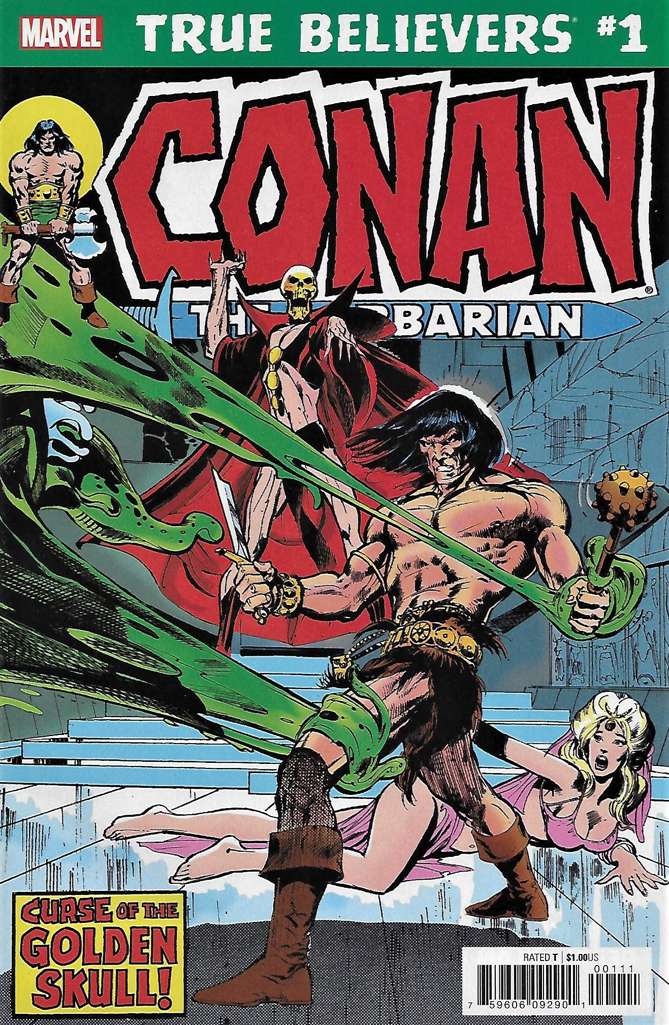 True Believers: Conan—Curse of the Golden Skull! #1