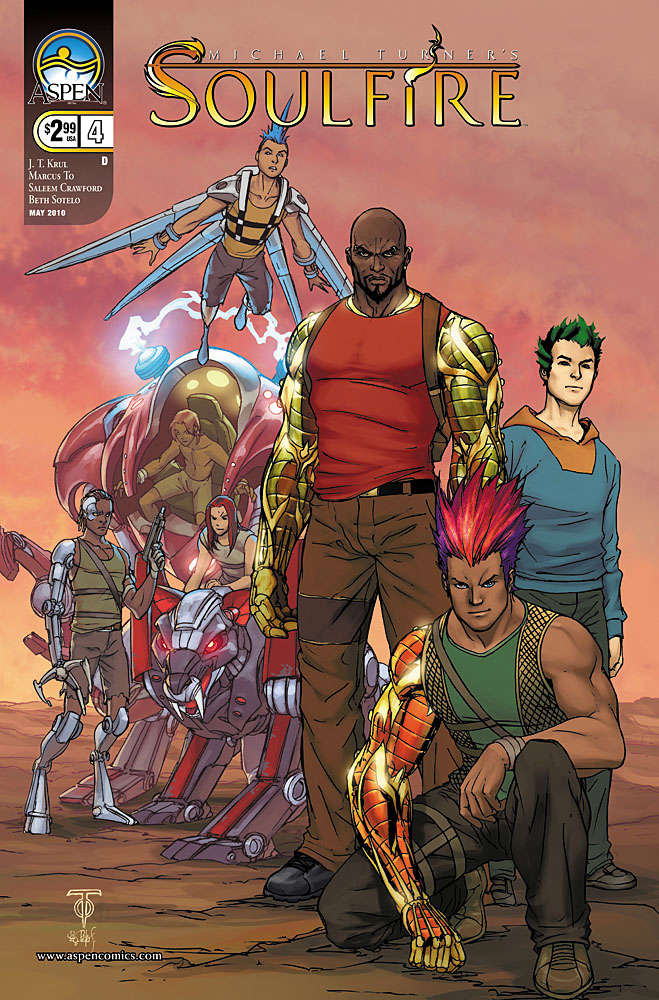 Soulfire (Michael Turner’s…,Vol. 2) #4 Variation D