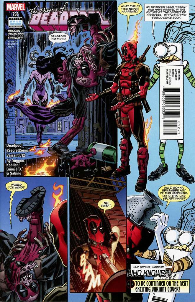Deadpool (5th Series) #12 Variation A