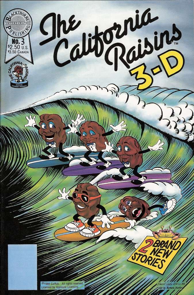 The California Raisins in 3-D #3