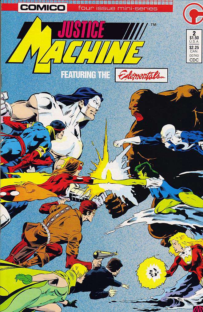 Justice Machine Featuring the Elementals #2