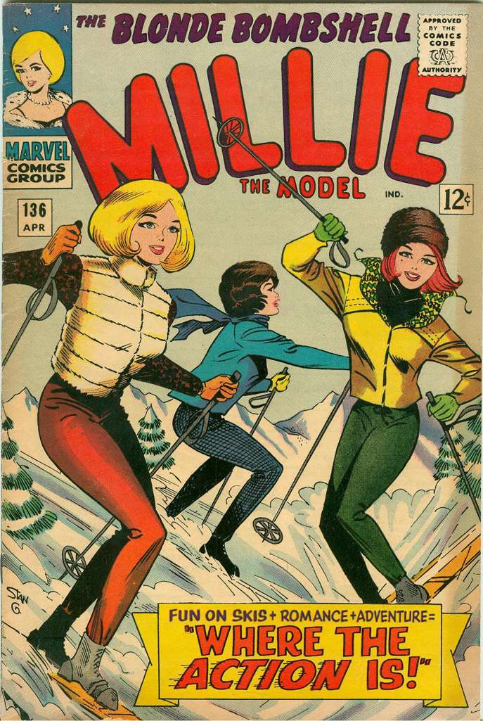 Millie the Model Comics #136
