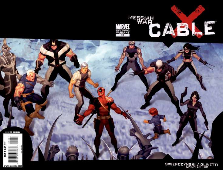 Cable (2nd Series) #13  - 2nd printing