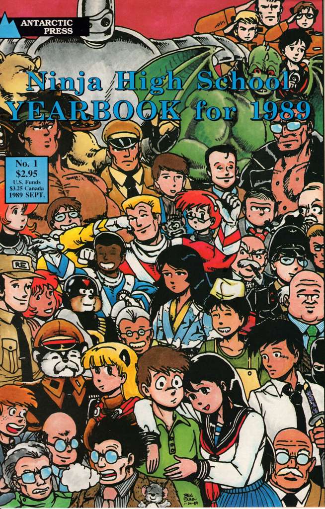Ninja High School Yearbook #1989