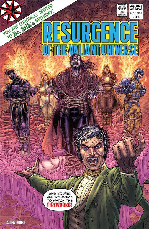 Resurgence of the Valiant Universe #1 Variation C