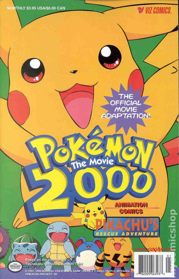 Pokémon the Movie 2000 Pikachu’s Rescue Adventure