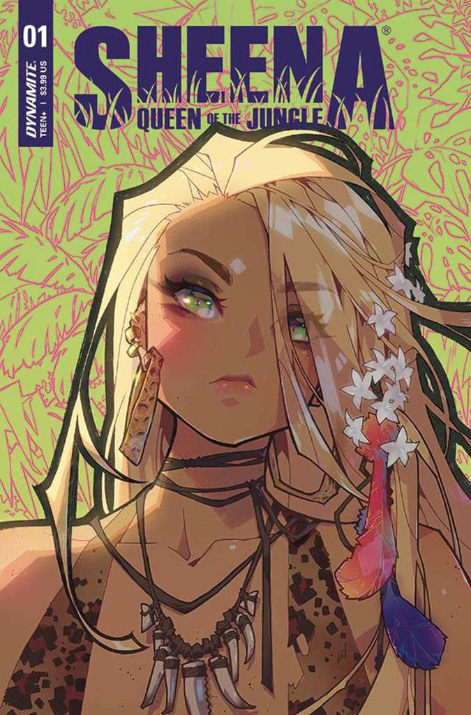 Sheena, Queen of the Jungle (Dynamite) #1 Variation B