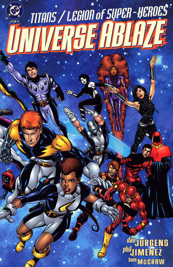 Titans/Legion of Super-Heroes: Universe Ablaze