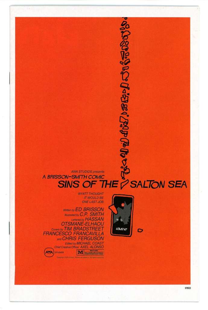 Sins of the Salton Sea #2 Variation C