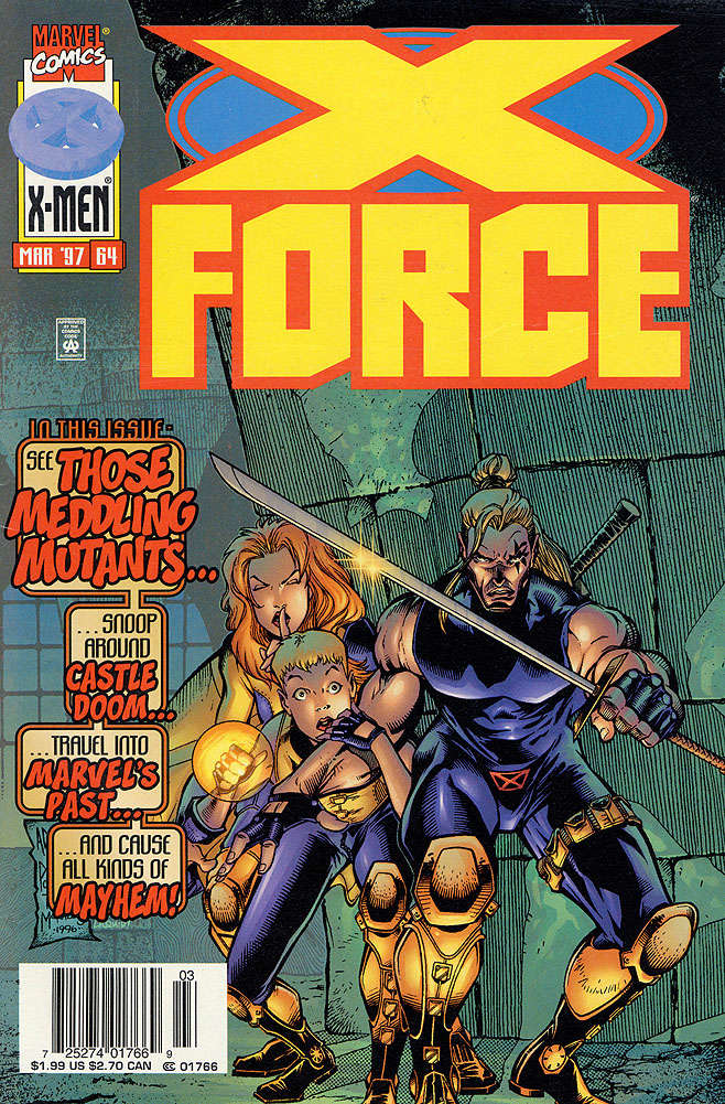 X-Force #64 Newsstand Edition