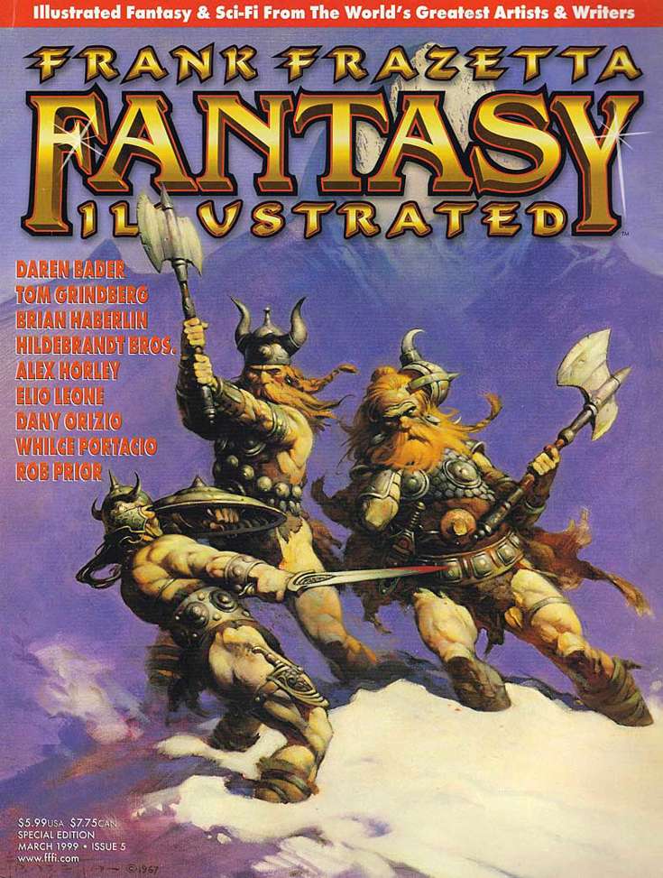 Frank Frazetta Fantasy Illustrated #5