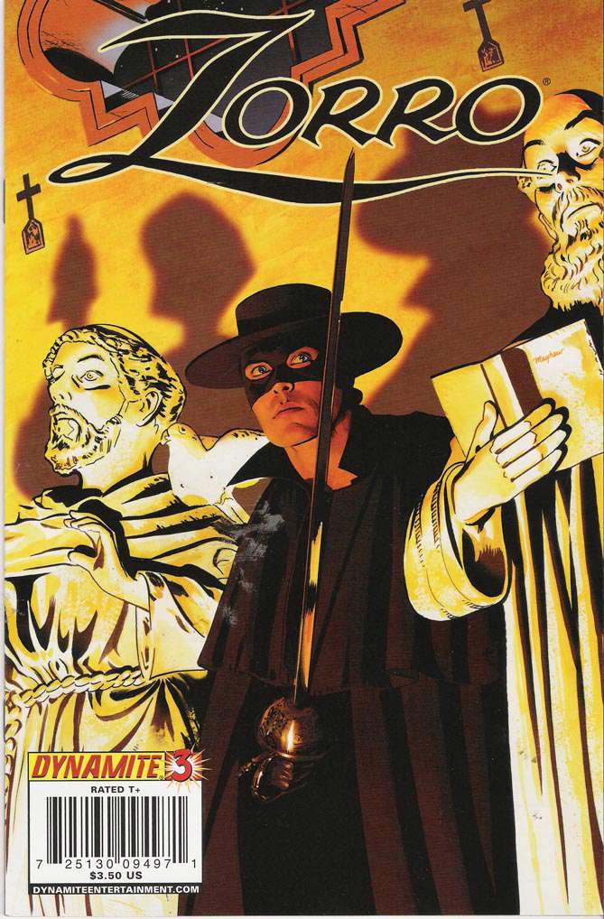 Zorro (Dynamite) #3 Variation B