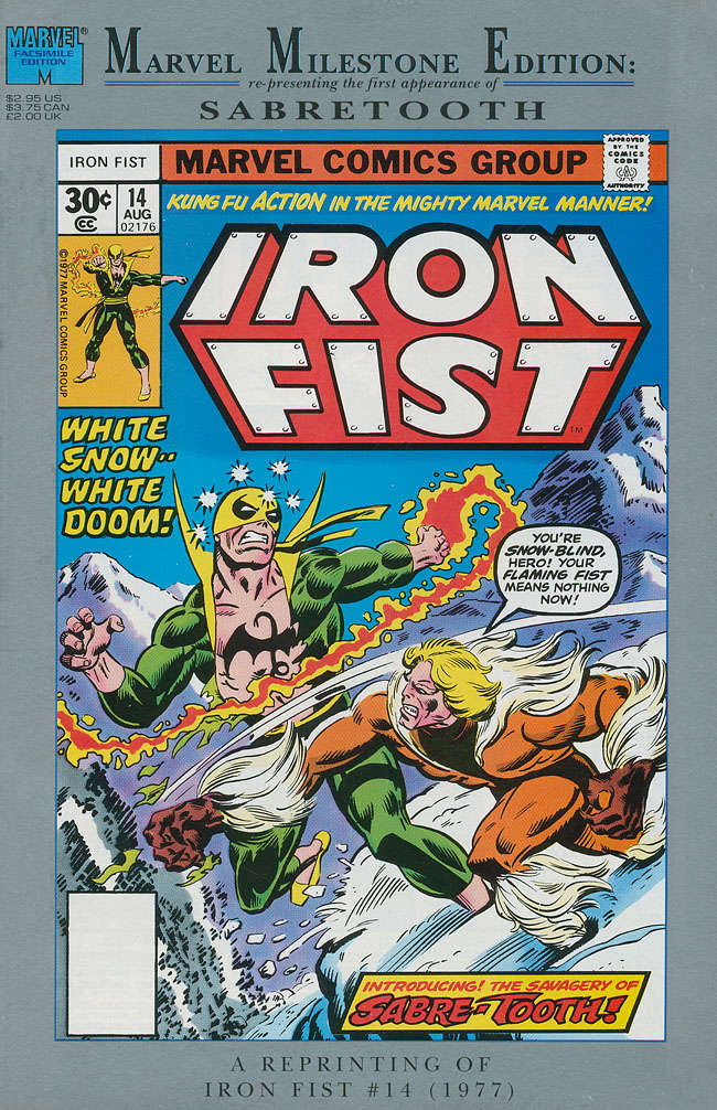 Marvel Milestone Edition: Iron Fist #14