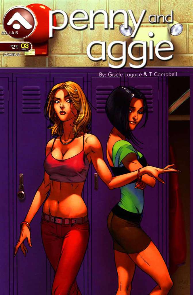 Penny and Aggie #3 Variation B
