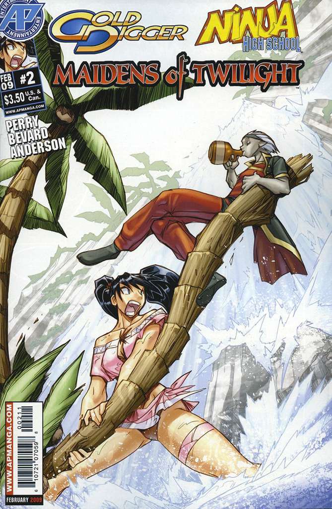 Gold Digger/Ninja High School: Maidens of the Twilight #2