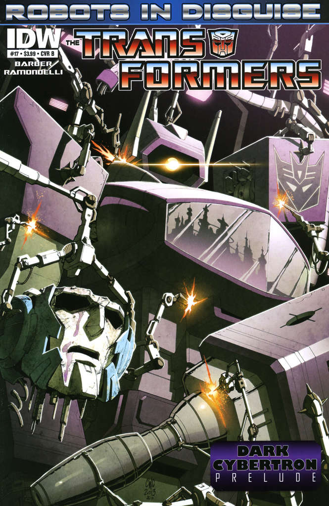 The Transformers: Robots in Disguise #17 Variation B