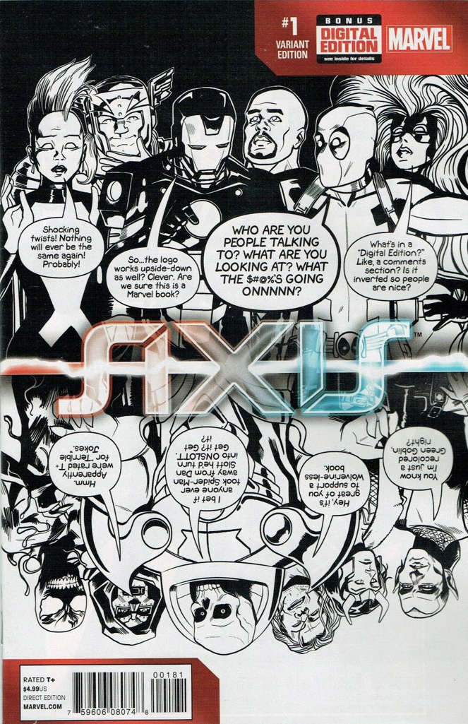 Avengers & X-Men: Axis #1 Variation F