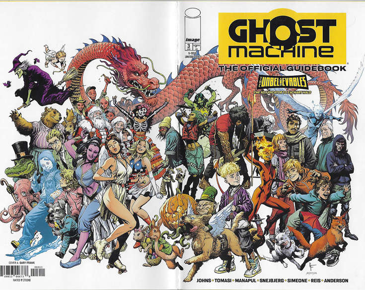 Ghost Machine: The Official Guidebook #3 Variation A