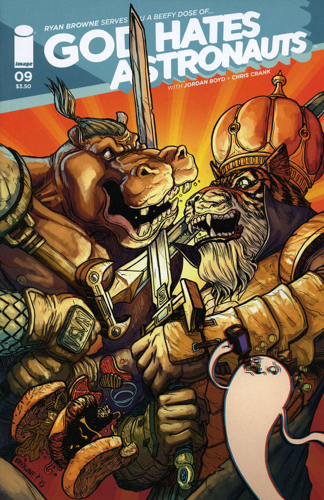 God Hates Astronauts (2nd Series) #9 Variation A
