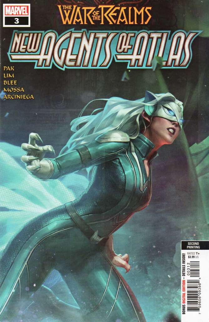 War of the Realms: New Agents of Atlas #3  - 2nd printing