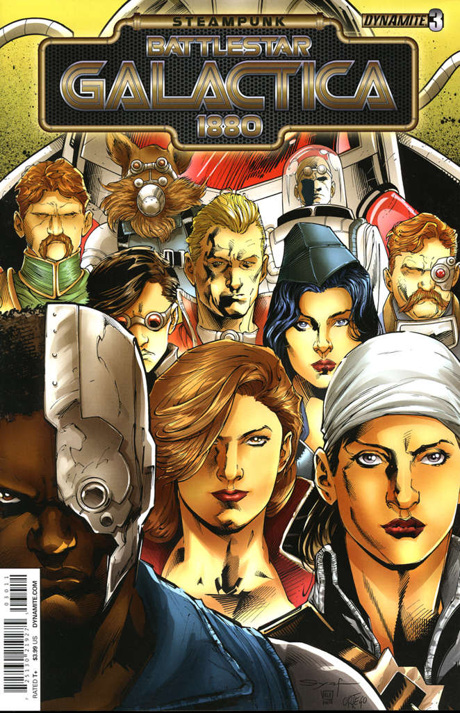 Steampunk Battlestar Galactica: 1880 #3