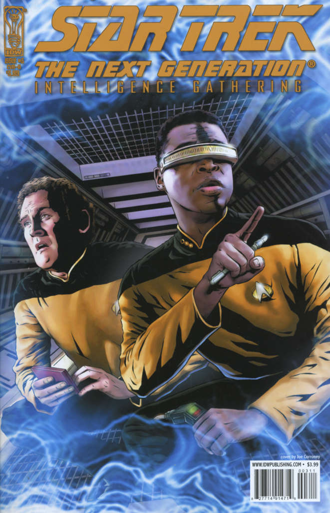 Star Trek: The Next Generation: Intelligence Gathering #3 Variation B