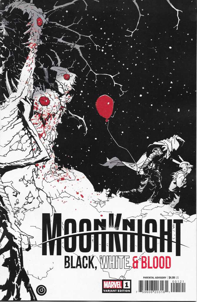 Moon Knight: Black, White, & Blood #1 Variation A