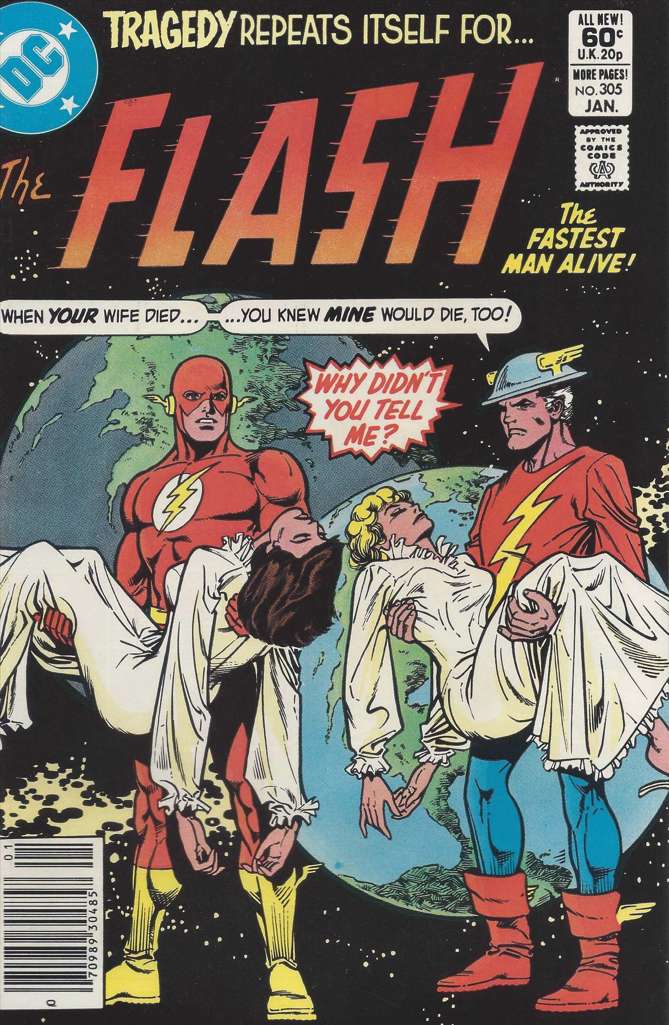 The Flash (1st Series) #305 Newsstand Edition
