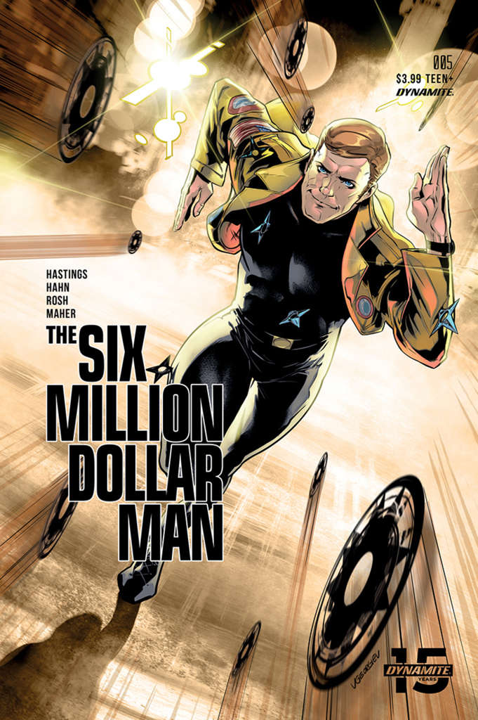 The Six Million Dollar Man (Dynamite) #5 Variation C