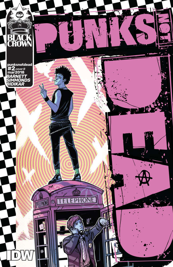 Punks Not Dead #2 Variation B