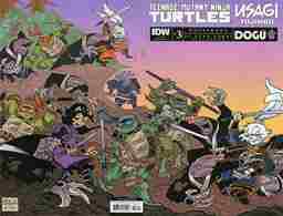 Teenage Mutant Ninja Turtles/Usagi Yojimbo: Wherewhen #3 Variation A
