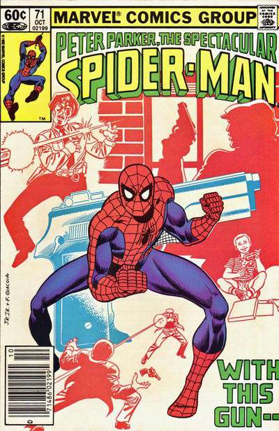 The Spectacular Spider-Man #71 Newsstand Edition