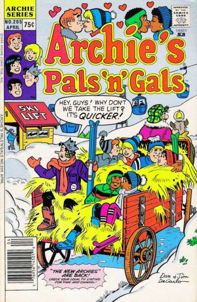 Archie’s Pals ’n Gals #205 Newsstand Edition