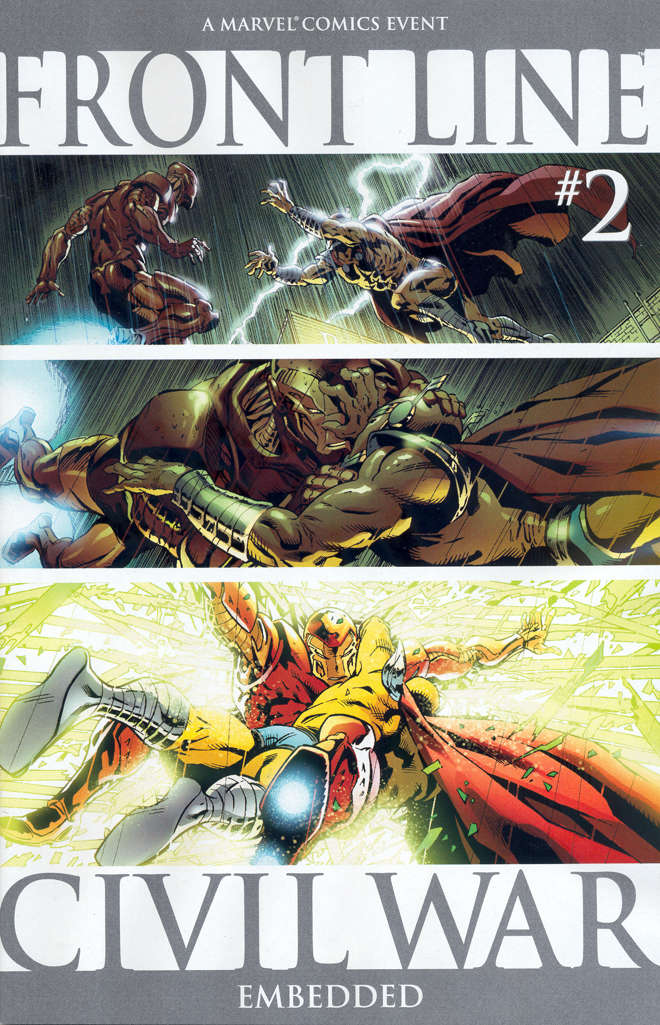 Civil War: Front Line #2  - 2nd printing