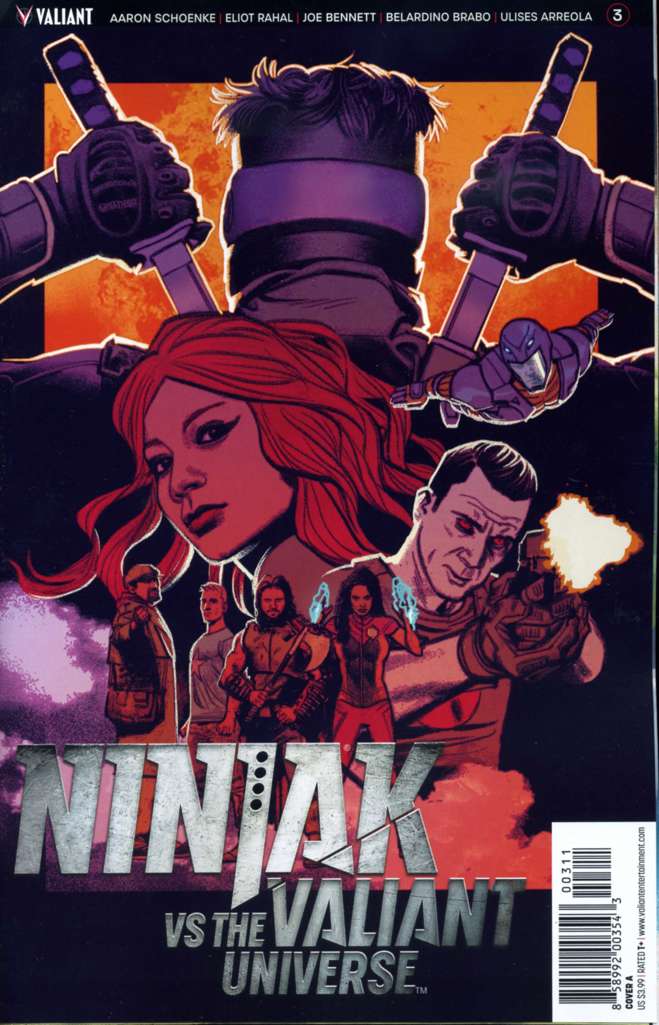 Ninjak vs. the Valiant Universe #3 Variation A