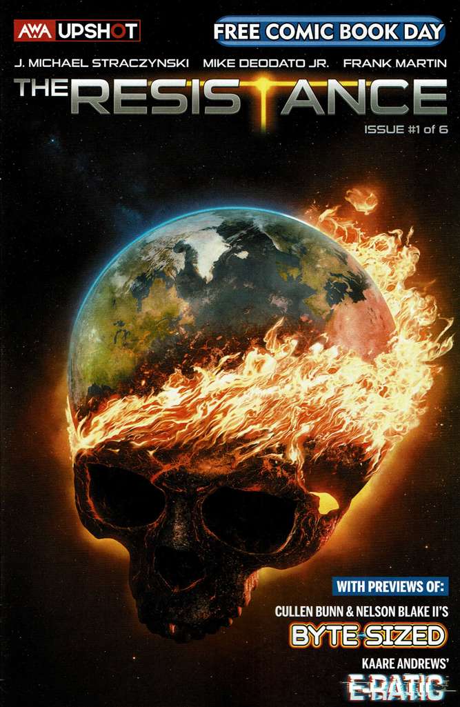 The Resistance (AWA) #1 Variation A - 2nd printing