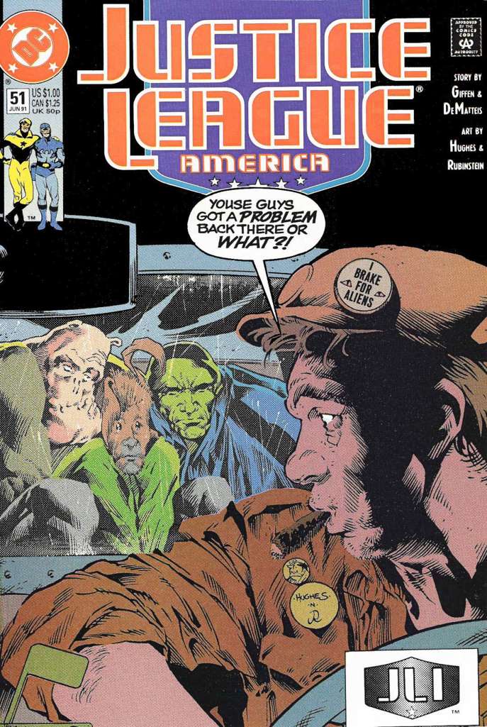 Justice League America #51